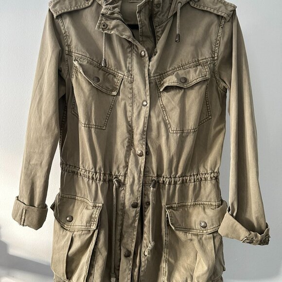 Aritzia Talula Trooper Utility Jacket - Olive - Picture 2 of 4